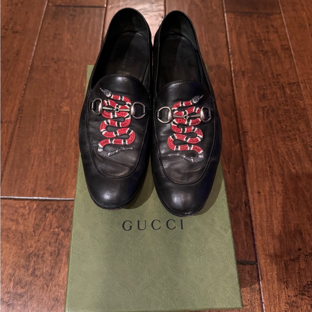 Gucci, black shoes, men’s size 11